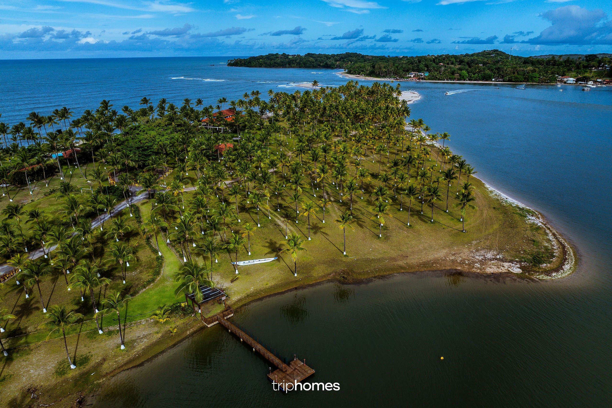 Mansão na Ilha Tropical de Boipeba, Bahia